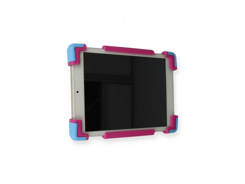 Newface Universal Universal 6.8 Kılıf Akrobat Tablet Silikon - Pembe