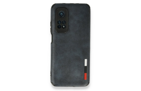 Newface Xiaomi Mi 10T Pro Kılıf Loop Deri Silikon - Lacivert