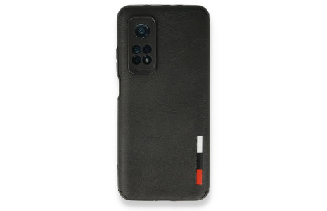 Newface Xiaomi Mi 10T Pro Kılıf Loop Deri Silikon - Siyah