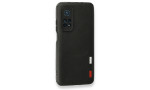 Newface Xiaomi Mi 10T Pro Kılıf Loop Deri Silikon - Siyah