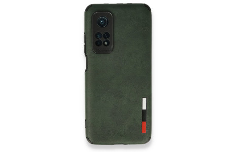 Newface Xiaomi Mi 10T Pro Kılıf Loop Deri Silikon - Yeşil