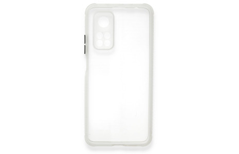 Newface Xiaomi Mi 10T Pro Kılıf Miami Şeffaf Silikon - Şeffaf