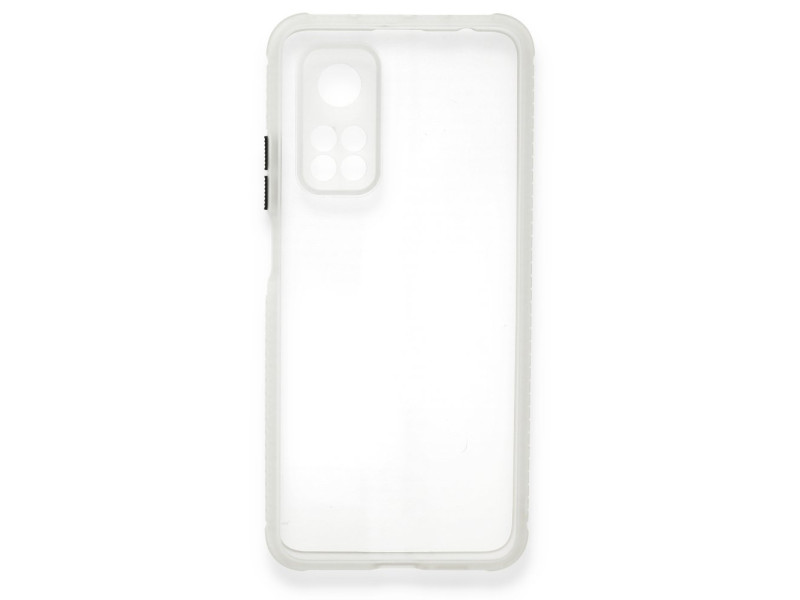 Newface Xiaomi Mi 10T Pro Kılıf Miami Şeffaf Silikon - Şeffaf