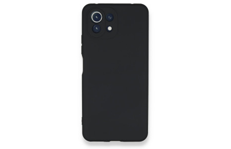 Newface Xiaomi Mİ 11 Lite Kılıf Nano içi Kadife Silikon - Lacivert