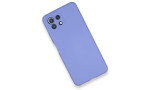 Newface Xiaomi Mİ 11 Lite Kılıf Nano içi Kadife Silikon - Lila