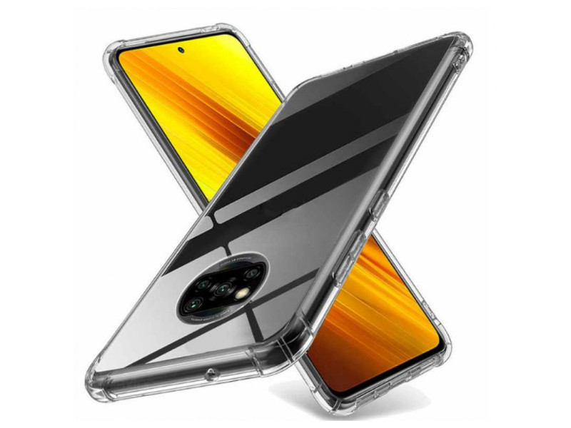 Newface Xiaomi Pocophone X3 Pro Kılıf Olex Tpu Silikon - Şeffaf