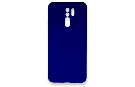 Newface Xiaomi Redmi 9 Kılıf Nano içi Kadife Silikon - Lacivert