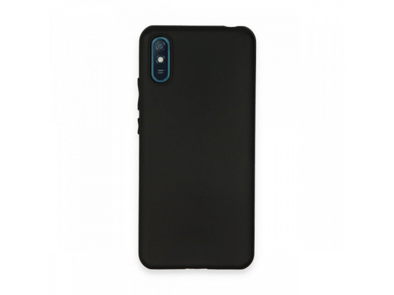 Newface Xiaomi Redmi 9A Kılıf First Silikon - Siyah