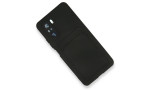 Newface Xiaomi Redmi K40 Kılıf Kelvin Kartvizitli Silikon - Siyah
