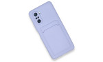 Newface Xiaomi Redmi K40 Pro Kılıf Kelvin Kartvizitli Silikon - Lila