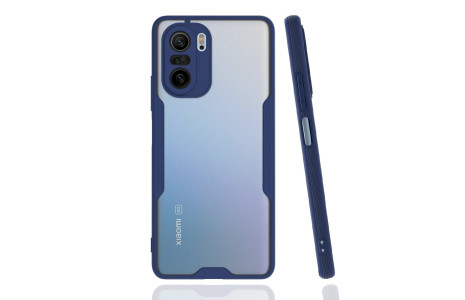 Newface Xiaomi Redmi K40 Pro Kılıf Platin Silikon - Lacivert