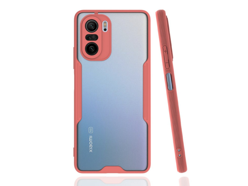 Newface Xiaomi Redmi K40 Pro Kılıf Platin Silikon - Pembe