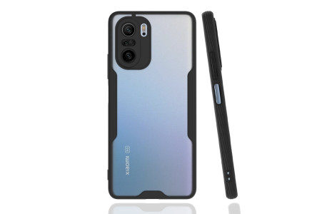 Newface Xiaomi Redmi K40 Pro Kılıf Platin Silikon - Siyah