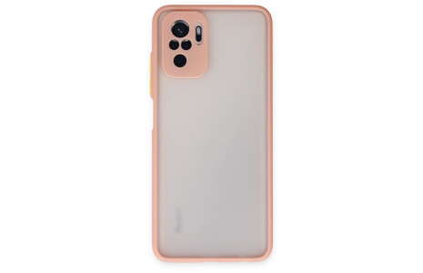 Newface Xiaomi Redmi Note 10 Kılıf Montreal Silikon Kapak - Pembe