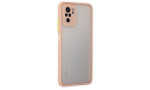 Newface Xiaomi Redmi Note 10 Kılıf Montreal Silikon Kapak - Pembe