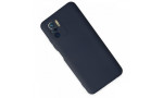 Newface Xiaomi Redmi Note 10 Kılıf Nano içi Kadife Silikon - Lacivert