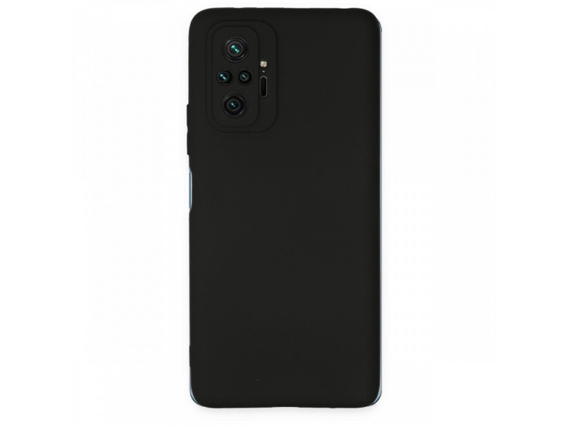Newface Xiaomi Redmi Note 10 Pro Kılıf First Silikon - Siyah