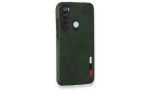 Newface Xiaomi Redmi Note 8 Kılıf Loop Deri Silikon - Yeşil