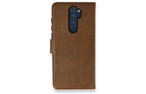 Newface Xiaomi Redmi Note 8 Pro Kılıf Trend S Plus Kapaklı Kılıf - Taba