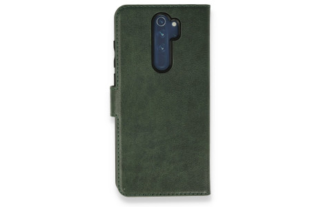 Newface Xiaomi Redmi Note 8 Pro Kılıf Trend S Plus Kapaklı Kılıf - Yeşil
