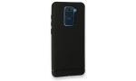 Newface Xiaomi Redmi Note 9 Kılıf First Silikon - Siyah
