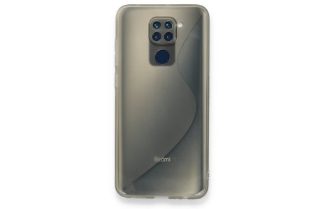 Newface Xiaomi Redmi Note 9 Kılıf S Silikon - Gri