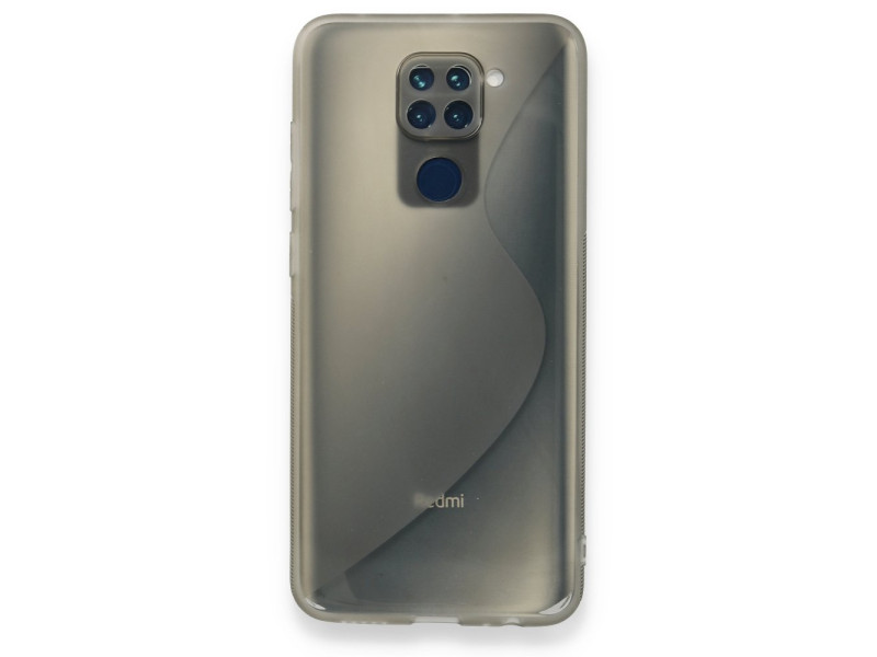 Newface Xiaomi Redmi Note 9 Kılıf S Silikon - Gri