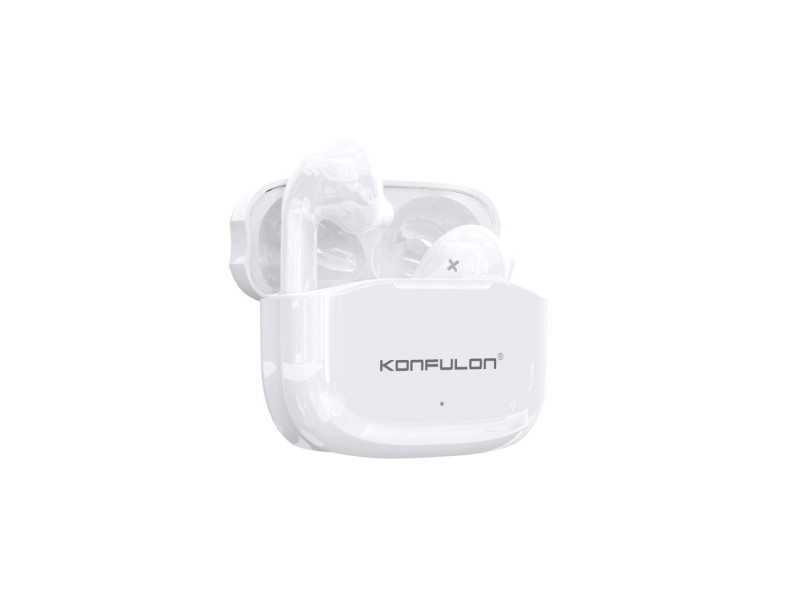 Konfulon BTS13 Kablosuz Airpods Kulaklık - Beyaz