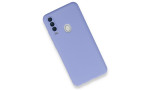Newface General Mobile GM 20 Pro Kılıf First Silikon - Lila