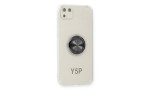 Newface Huawei Y5P Kılıf Gros Yüzüklü Silikon - Siyah