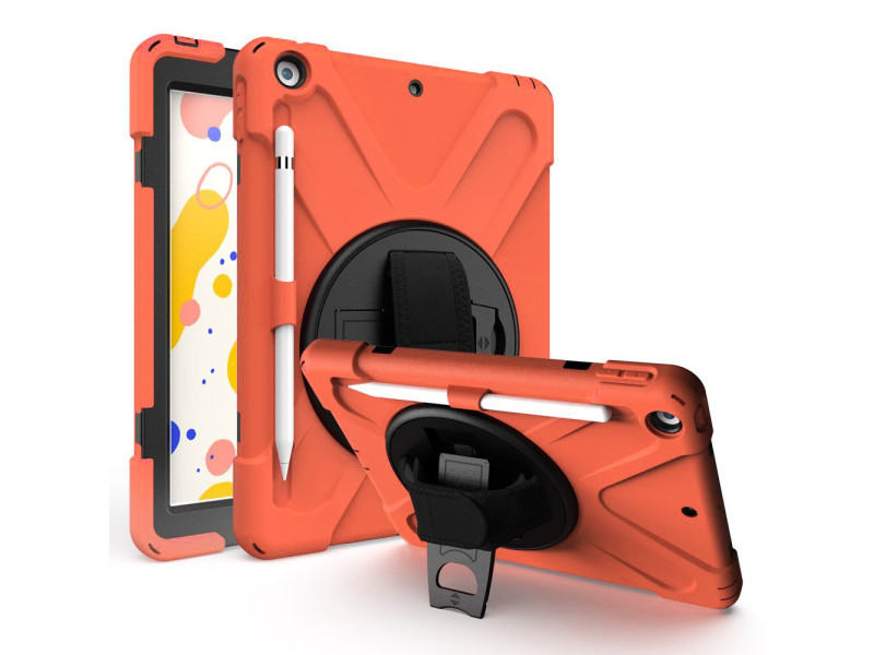 Newface iPad 9.7 (2018) Kılıf Amazing Tablet Kapak - Turuncu