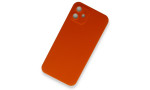 Newface iPhone 11 Kılıf 360 Full Body Silikon Kapak - Turuncu