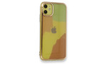 Newface iPhone 11 Kılıf Çiçekli Silikon - Buz Mavi