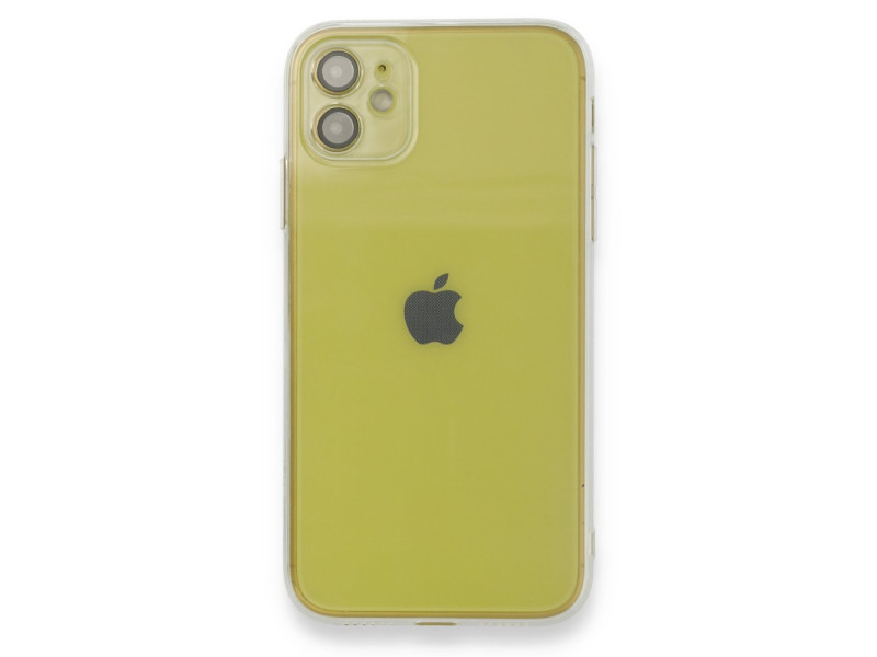 Newface iPhone 11 Kılıf Fly Lens Silikon - Şeffaf