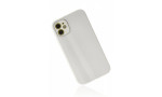 Newface iPhone 12 Kılıf Glass Kapak - Beyaz