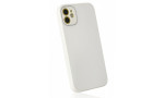 Newface iPhone 12 Kılıf Glass Kapak - Beyaz