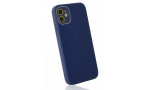 Newface iPhone 12 Kılıf Glass Kapak - Lacivert