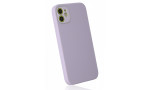 Newface iPhone 12 Kılıf Glass Kapak - Lila