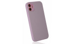 Newface iPhone 12 Kılıf Glass Kapak - Mor