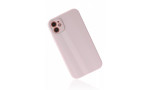 Newface iPhone 12 Kılıf Glass Kapak - Pembe