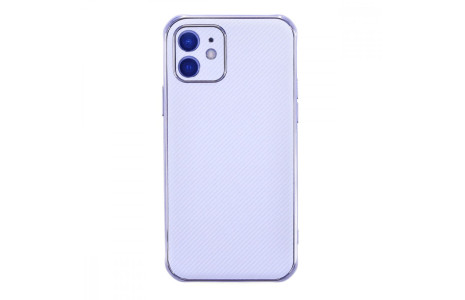 Newface iPhone 11 Kılıf Harbon Silikon - Mor