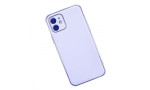 Newface iPhone 11 Kılıf Harbon Silikon - Mor