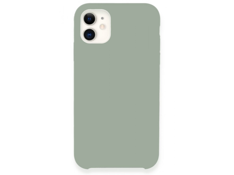 Newface iPhone 11 Kılıf Lansman Legant Silikon - Açık Gri