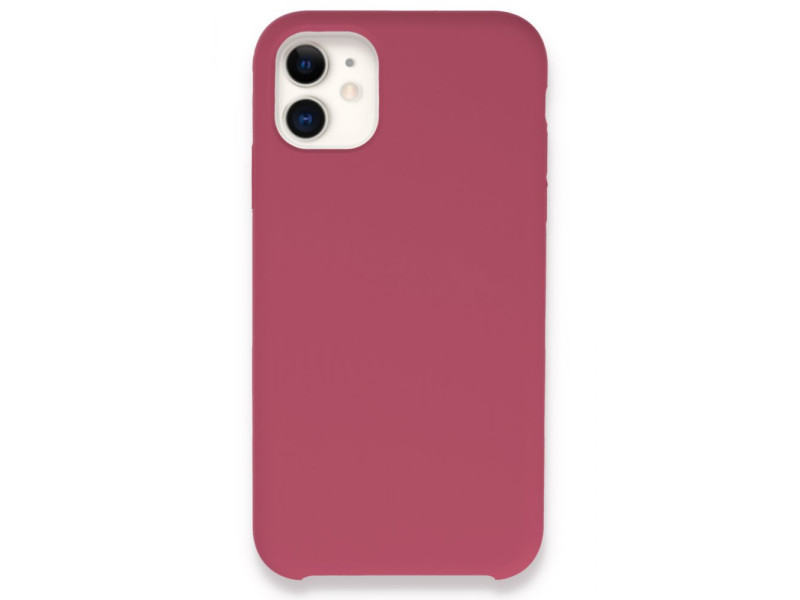 Newface iPhone 11 Kılıf Lansman Legant Silikon - Fuşya