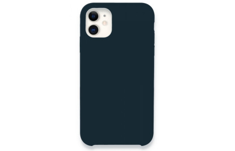 Newface iPhone 11 Kılıf Lansman Legant Silikon - Gece Mavisi