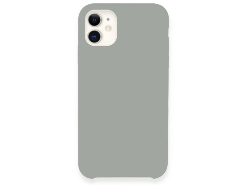 Newface iPhone 11 Kılıf Lansman Legant Silikon - Gri