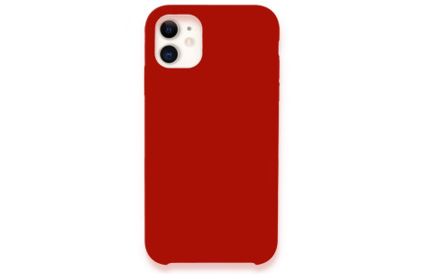Newface iPhone 11 Kılıf Lansman Legant Silikon - Kırmızı