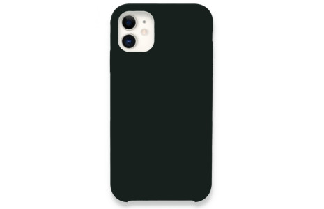 Newface iPhone 11 Kılıf Lansman Legant Silikon - Koyu Yeşil