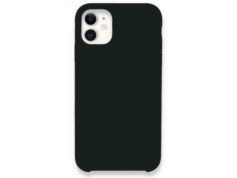 Newface iPhone 11 Kılıf Lansman Legant Silikon - Koyu Yeşil
