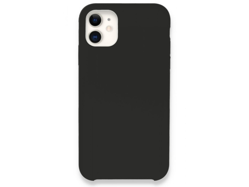 Newface iPhone 11 Kılıf Lansman Legant Silikon - Siyah
